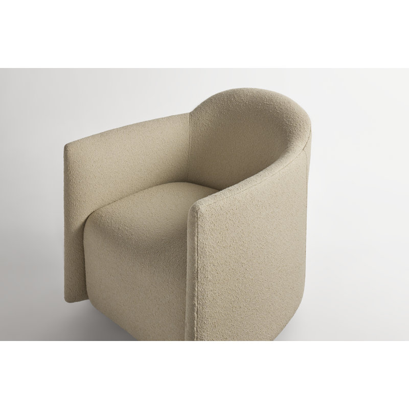 About Face Swivel Armchair, Kelso Camel 100% Polyester