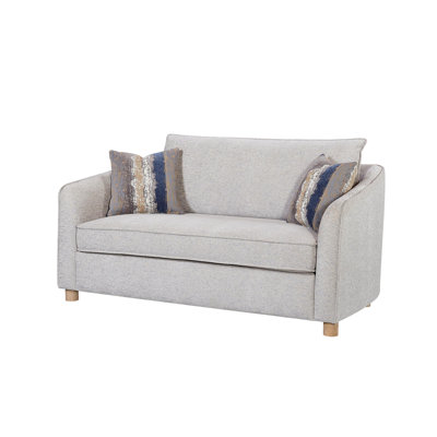 Tissu causeuse - 2 coussins en duvet