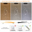 15 - Light Cluster LED Dimmable Pendant Light Long Staircase Chandelier