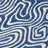 Evalora Blue Washable Indoor-Outdoor Rug - -190982274
