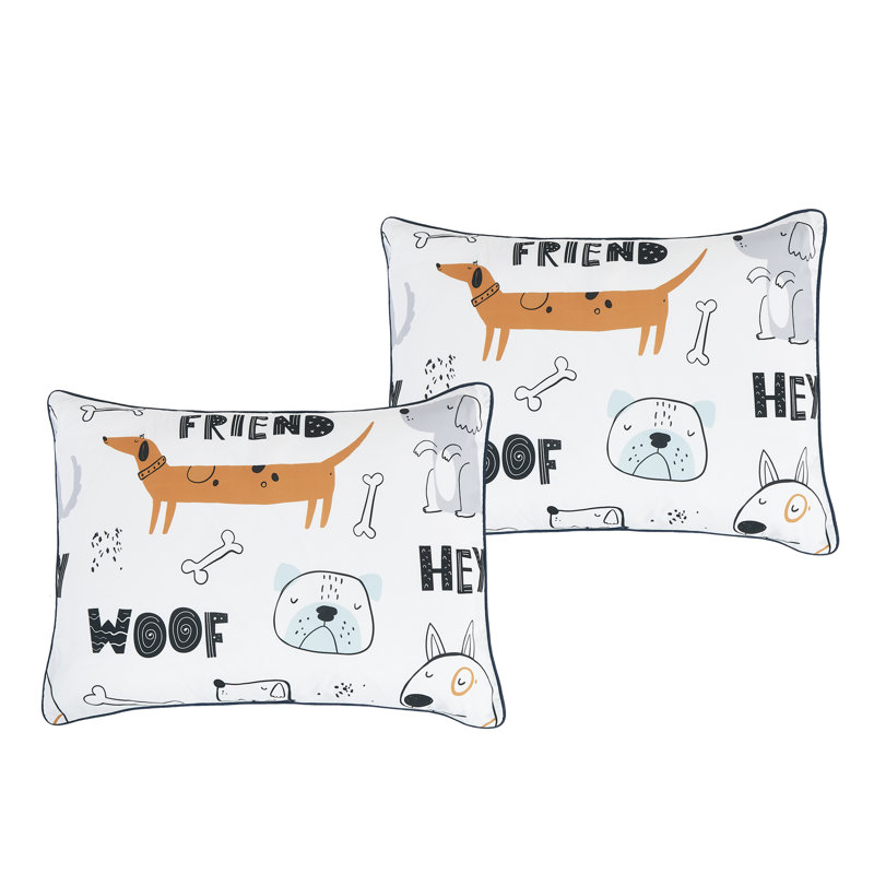 Ensemble d'édredon pour enfant avec chien, Full