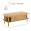 Table basse cannelée 43,4 "-129948385