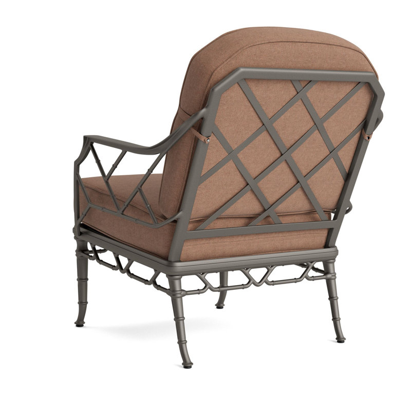 Calcutta Outdoor Lounge Chair, Fusion Clay, Mica