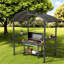 Durable Steel & Aluminum Canopies & Gazebos(must Include Frame), Modern Bbq Shelter