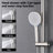 Wall Mounted Shower With 10" Rain & Handheld - Powerful Water Flow Brushed Nickel Finish Head Kit Containing Relaxing Environment Metal