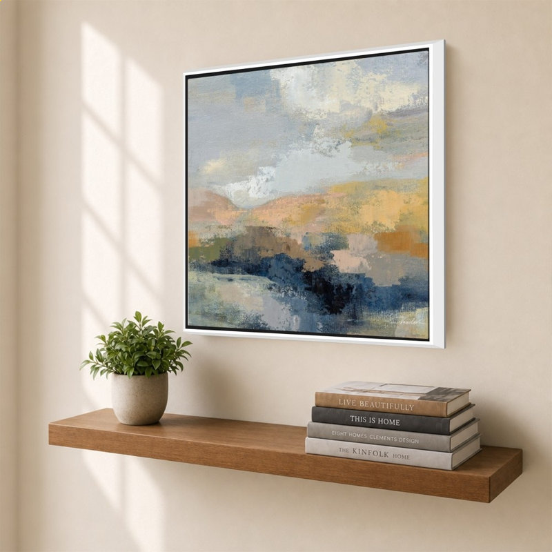 Dusk II par Silvia Vassileva - impression sur toile, H 40 po x l 40 po