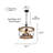  Reback 5-Light Drum Solid Wood Caged Chandelier with Metal Accents-173493963-144552113-186958527
