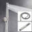 10 Inch Shower Head And Handheld In Brushed Nickel For Bathroom Refresh With