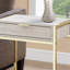 Table d'appoint avec table de bout et lampe de chevet avec tiroir et rangement-144873398