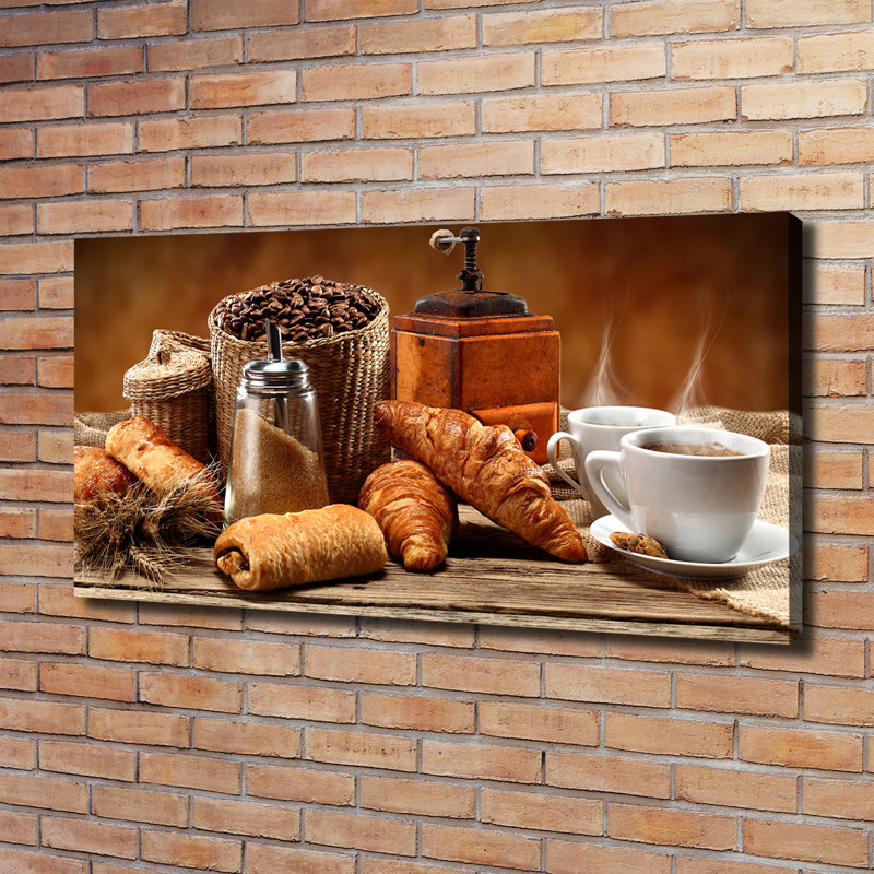 Breakfast - Wrapped Canvas Print