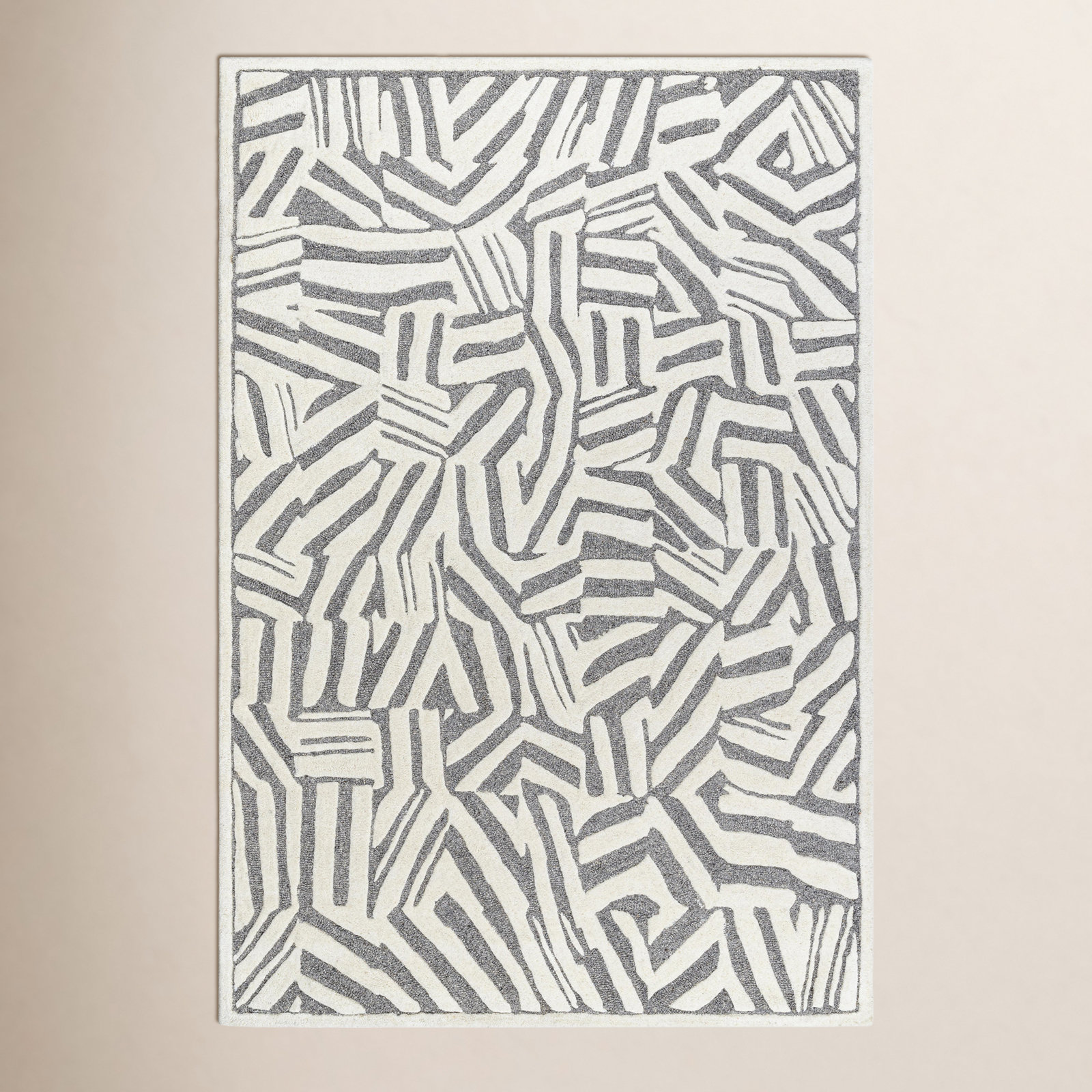 Ameeran Hand-Tufted Rug, Rectangle 8' x 10'