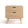 Table de chevet 2 tiroirs Indra