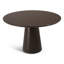 Modern Brazilian Mona Glass Top Round Dining Table-294177380