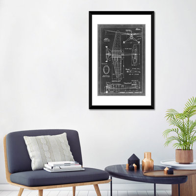 " Aeronautic Blueprint IV " by Vision Studio