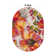 Florentia Floral Tufted Orange/Pink/Ivory Non-Slip Rubberback Area Rug