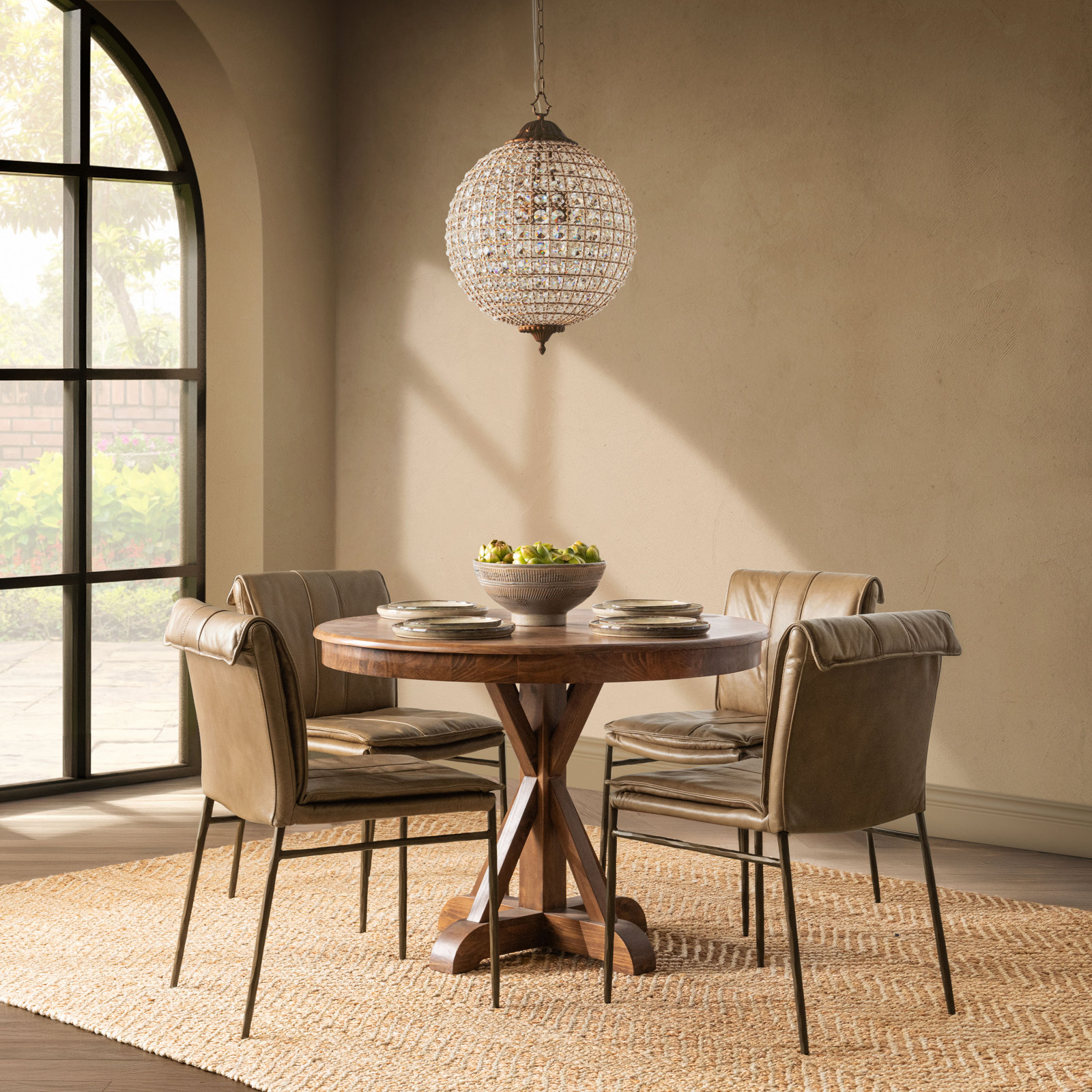 Mayer Side Chair, Tan