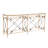 Arrow 78'' Glass Top Console Table