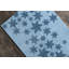 Tapis bleu et gris en laine touffeté à la main Blair