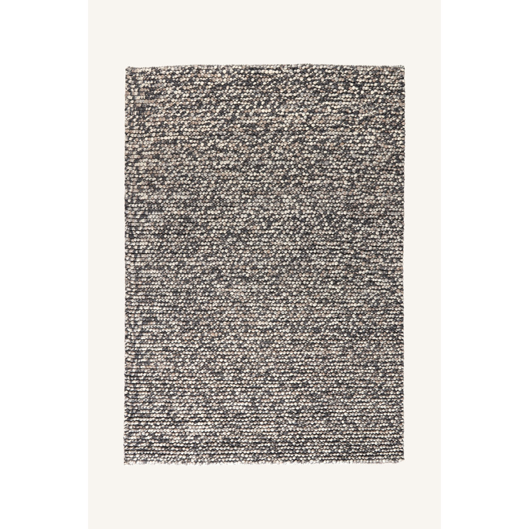 Solid Colour Hand Woven 140cm X 200cm Area Rug