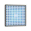 «Albree Modern Faded Navy Dots», reproduction sur toile tendue-363863179-363863178-293466290
