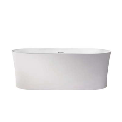 Aubrey 66.9'' x 31.5'' Air Acrylic Bathtub