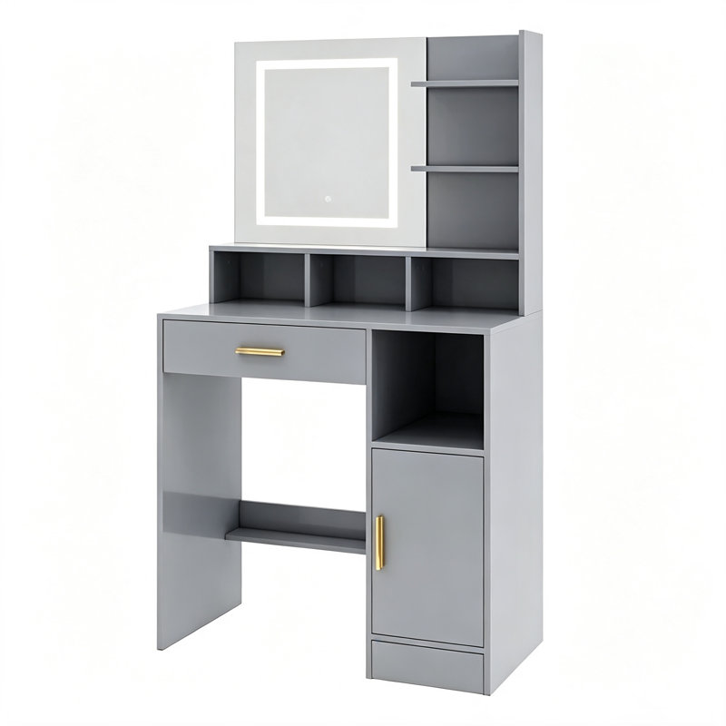 Dressing Table, Grey