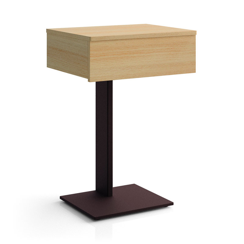 Maribel Pedestal End Table