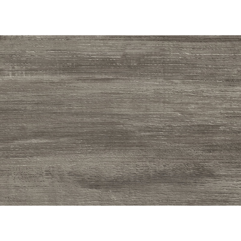 Table de chevet de chambre à coucher avec touche rustique, 2 tiroirs, gris vieilli, attrait en bois stratifié, finition grise,