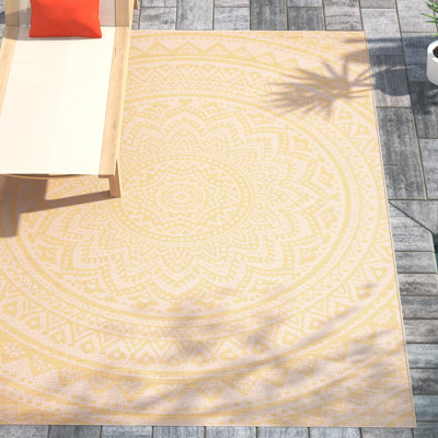 Tapis intérieur / extérieur beige Michalski