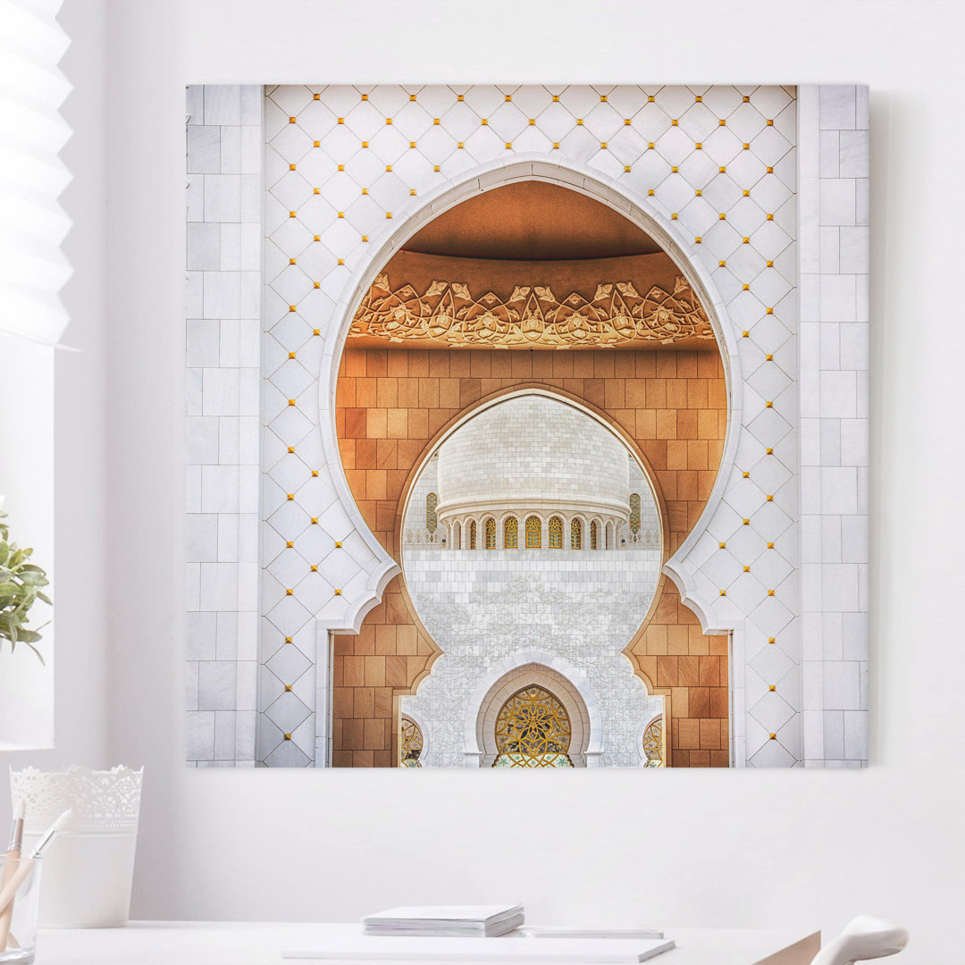 Leinwandbild Tor der Moschee