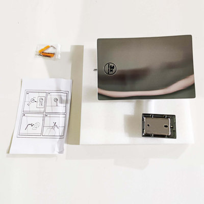 Rectangular Wall Mount Two-Sided Makeup Mirror