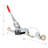 4T HAND Winch PULLER,DOUBLE GEAR,3 HOOKS, 12FT Cable,Power Cable Puller with Dual Gears Ratchet System for Easy Hand Pulling