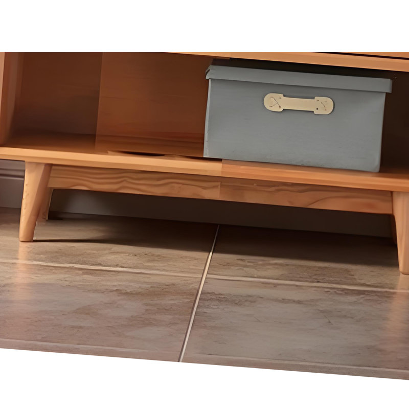 Armoire à chaussures de style nordique avec rangement rétro