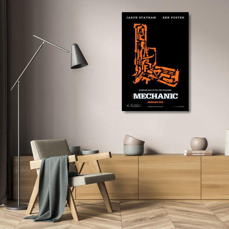 The Mechanic, H 24 po x l 16 po