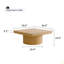 Table basse carrée 34,6 po-380801592