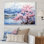 Cherry Blossom Lake au Japon - salon d'art mural Cherry Blossom