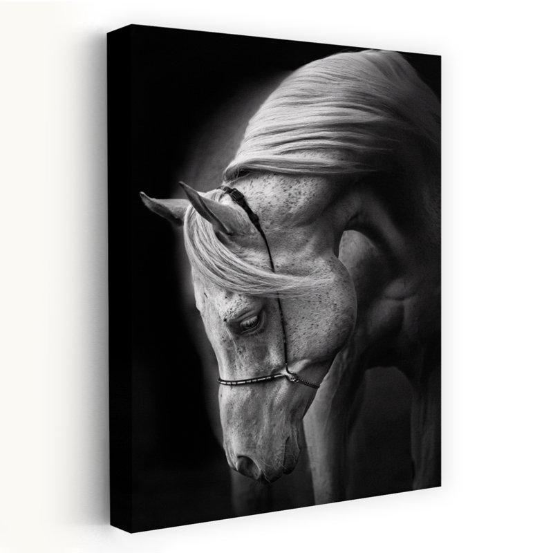 Art contemporain Art cheval contemporain, H 24 po x l 16 po