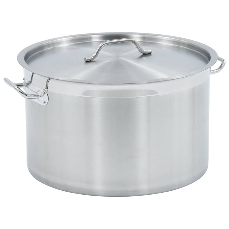 Cloyd Stock Pot 44 L 45x28 cm Stainless Steel, 28cm H x 45cm W