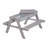 Roba Deluxe 89cm x 85cm Solid Wood Rectangular Sand And Water Table-39359906