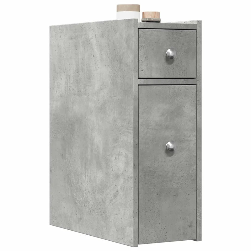 Arsis Bathroom Cabinet, Betongrau