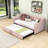 Twin Velvet Daybed with Pop-Up Twin Trundle-992191069