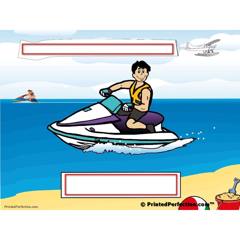 Porte-clés jet ski personnalisé, Oui