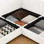 Chenille élégante avec et compartiment de rangement - 3 canapé en U pour un salon à la mode moderne et contemporain-40727331-40727332-40727335