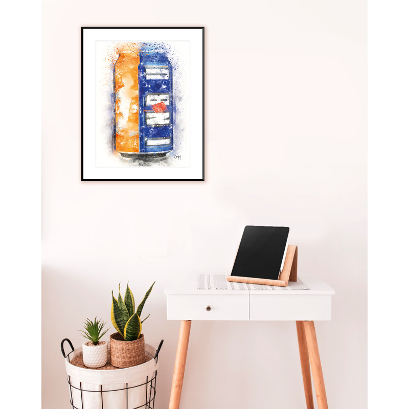 Can Of Pop - Single Picture Frame Print