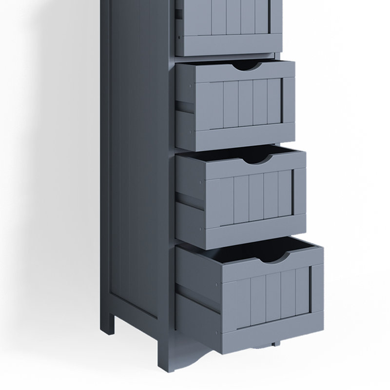 Mccollough Freestanding Linen Cabinet