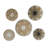 Boho Abstract Wall Decor on Seagrass