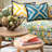 Kit Kemp x Annie Selke Arrows Linen Orange/Natural Embroidered Decorative Pillow-101901639-67633856