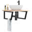 Arranjeet 60cm Solid Wood Bathroom Vanity Top-442313090