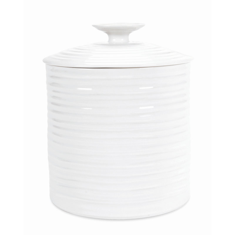 Portmeirion Sophie Conran White Canister, Large