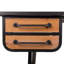 Hallas Metal Base Writing Desk